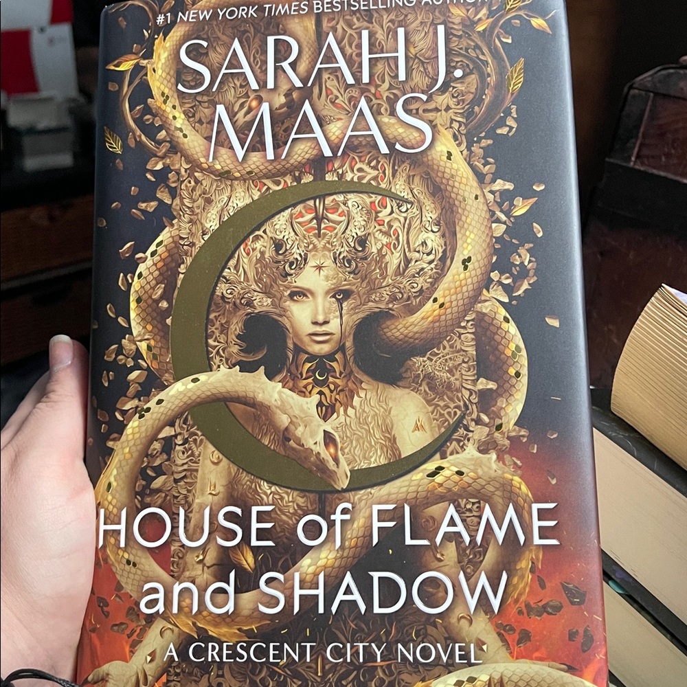 Sarah J Maas Hardcover House of Flame and Shadow